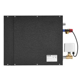 Steam Generator, 7.5 kW Steam Shower System with Controller for Home Sauna Bath Spa, Commercial Auto Drain Kit with Overheat