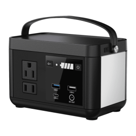 Portable Power Station P86,88.8Wh 3.7 V LiFePo4 Battery,with 120W (150W Peak) AC Outputs, Solar Power Generator for Travel and Camping